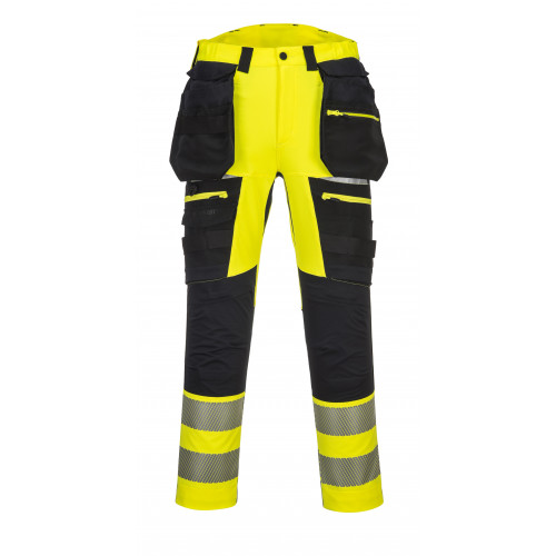 Pantaloni con tasca a fondina staccabile ad alta visibilit DX4