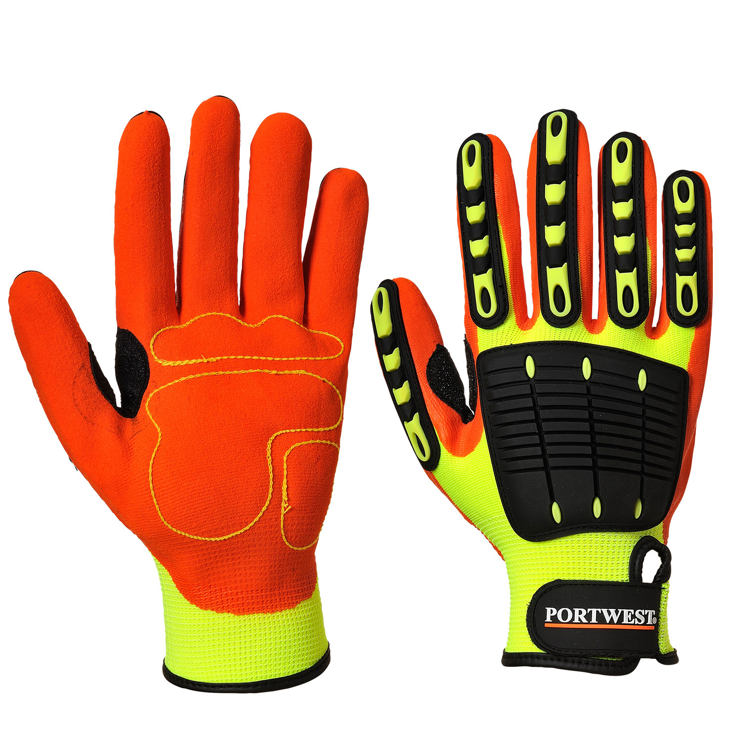 Portwest Guanto Anti Impatto A721 – Modello Taglia XXL, Rivestimento In Schiuma Nitrile, Certificato CE, Calibro 13 - 2