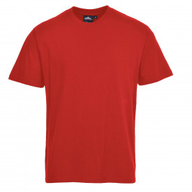 T-shirt premium Turin B195 in rosso. &Egrave; presente un link al prodotto.