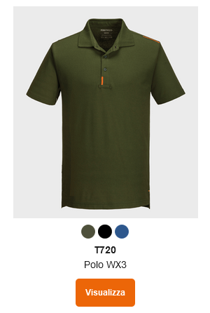 Camicia da lavoro T720 in verde oliva