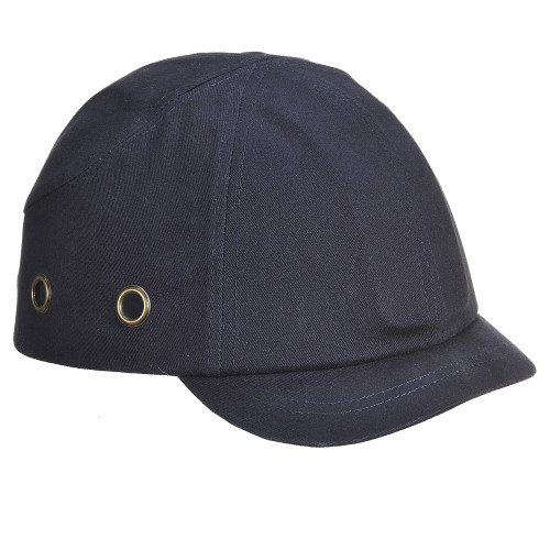 Cappello antiurto PW89 nero con visiera corta