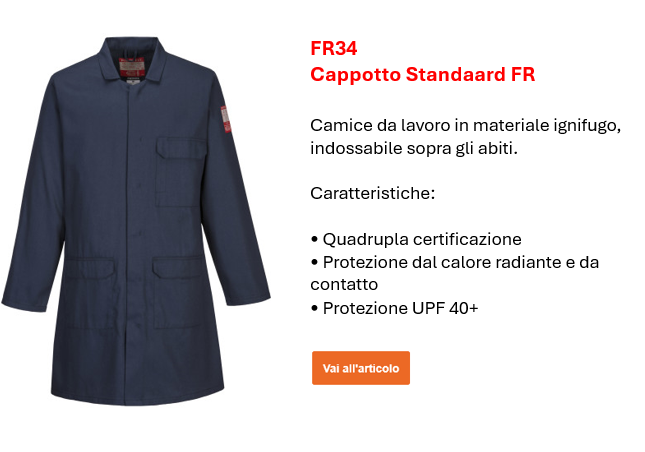 Immagine del rivestimento standard FR FR34 in blu con un piccolo testo informativo e un collegamento che porta alla pagina dell'articolo.