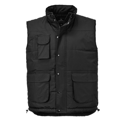 Immagine del classico gilet impermeabile S415 in nero con link all'articolo.