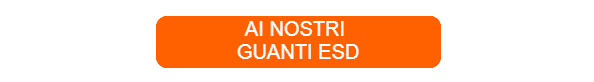 Pulsante arancione che conduce alla nostra selezione di guanti ESD.