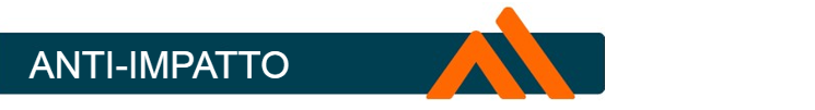Banner su sfondo blu con logo Portwest arancione e scritta "Anti Impact". C'è un collegamento alla selezione di guanti resistenti agli urti.