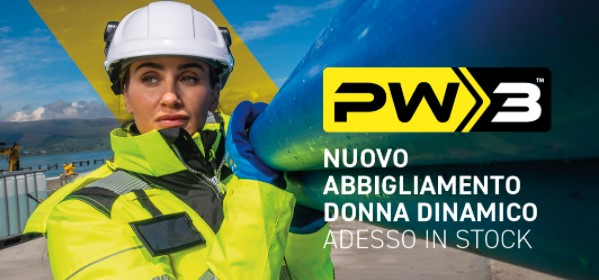 Operaio in abiti ad alta visibilità e casco bianco.