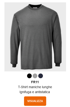 Immagine del modello e collegamento a FR11 FR11 T-shirt ignifuga antistatica a maniche lunghe.