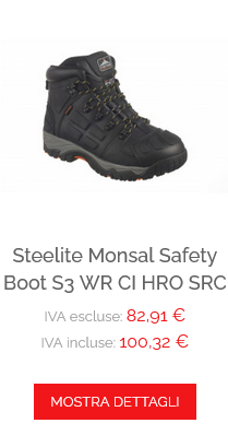 STEELITE MONSAL SAFETY BOOT S3 WR CI HRO SRC